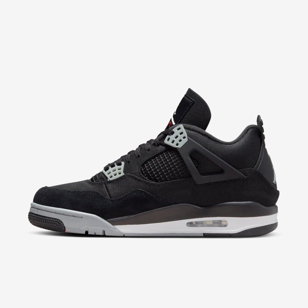 Jordan 4 Retro Black canvas - Foot Arena