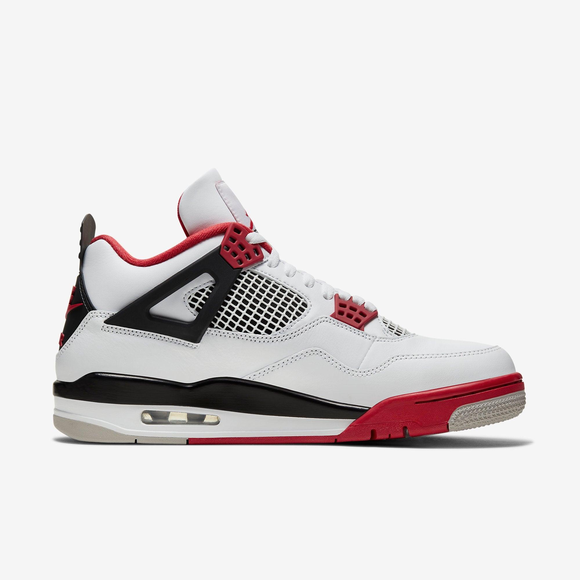 88842ce02bf9e348adc404ee8d200a0c_1603765321 Air Jordan Retro 4 - White/Red/Black - Foot Arena